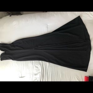 Long formal strapless prom dress